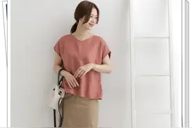 日系女装Urban Research Doors亚麻单品的夏季搭配示例图片