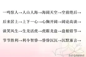 小学生成语接龙大全图片