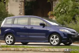 进口马自达5六座，子弹头车身很帅，最不保值的日系MPV？图片