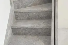 50款灰色大理石楼梯案例，快收藏图片