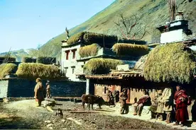 老照片：彩色胶片记录的西藏生活，1931年图片