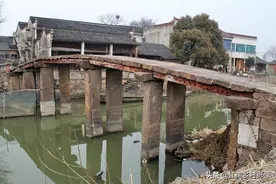 菱湖建丰道仁桥：来自宋画里的连续简支梁桥图片