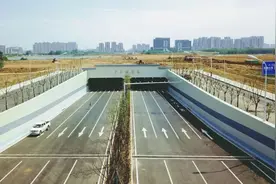5月14日零时，合肥最长湖底隧道正式通车图片