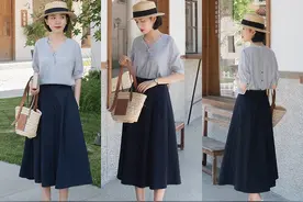 天太热：别只顾着穿T恤了，“精致衬衫”，知性优雅、尽显时尚范图片