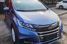 2021款奥德赛已到店，威尼斯蓝涂装质感不俗，22.98万起图片