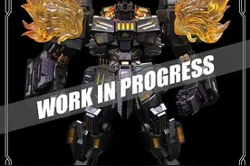 FlameToys 更新变形金刚 铁机巧系列 狮王史达，天火马甲，爵士图片