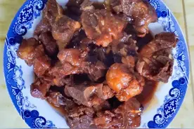 红烧排骨家常做法，软烂入味，一点也不柴，非常有营养图片