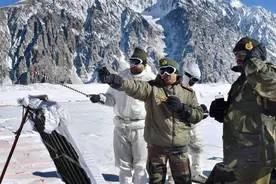 印媒披露中印边境近况，印军几乎取消所有休假，并已做好万全准备图片