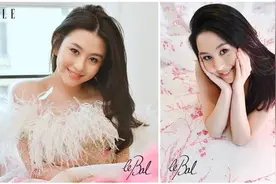 名媛舞会试装照PK！邱淑贞女儿甜美奢华，李连杰女儿却很朴素低调图片