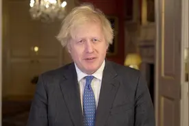 英国首相约翰逊恭贺牛年新春图片