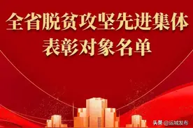 重磅！运城22个集体和37名个人受表彰！全名单来了图片