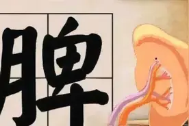 上厕所时，大便前头干硬，后头软粘，说明了什么？图片