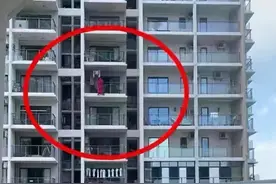 三亚红衣女子在高楼阳台外热舞，活活摔死，遗书曝光，疑点重重图片