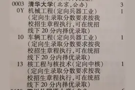 2021年清华北大在辽宁录取多少人？图片