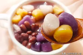 好吃的红豆三色麻薯，香甜营养，烹饪简单，家人爱吃的美味甜品图片
