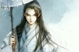 【美图】唯美古风男子撑伞图片图片