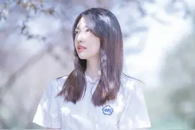 清纯美女jk制服养眼街拍写真图片图片