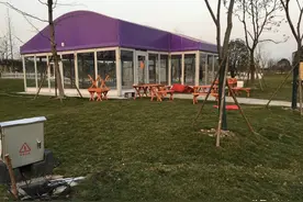 浙江杭州这家专业农场做了一批铝合金装配式建筑，就跟堆积木一样图片