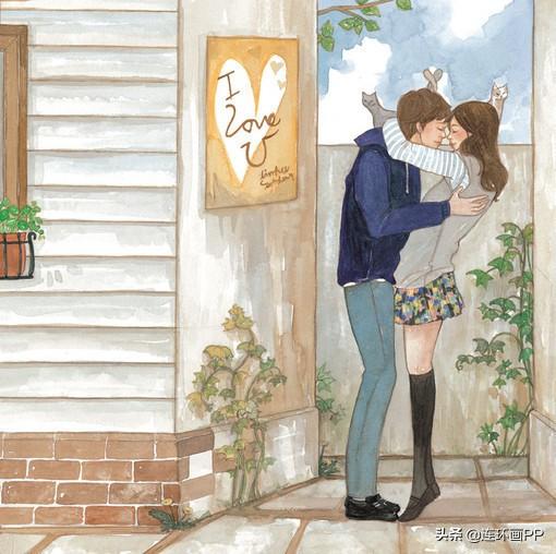 插画欣赏：我所向往的爱情…