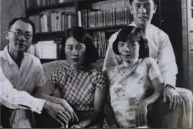 梁宗岱公开另娶，妻子沉樱怒带3孩远走台湾，30年后仍拒绝相见图片