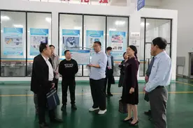 福建省发改委项目成果推进处领导莅临宁德职院调研协同创新中心建设情况图片