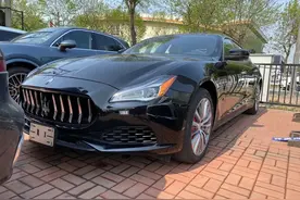 超豪华品牌中的“网红”玛莎拉蒂总裁 430HP高功率四门轿跑车实拍图片