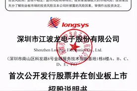 江波龙创业板IPO获受理：三年总营收超172亿，大基金为第二大股东图片