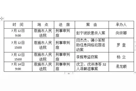 关于沈卫等人涉嫌寻衅滋事罪等案的出庭公告图片
