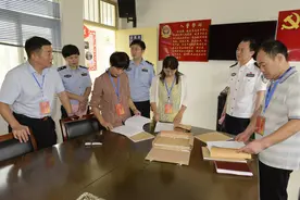 扶沟县人大视察全县公安机关执法规范化建设工作图片