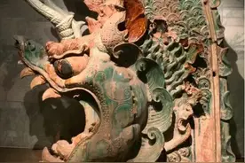 古代造物建筑中的山海神兽图片