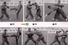散手道24式实战运用（中），攻防严密、防中带打，实用的格斗术图片
