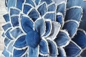 「布艺作品」28款牛仔布手提包时尚休闲最新系列图片