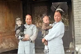 慈禧时代清朝女子和外国人通婚，官员骑毛驴出差图片