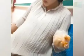 宫口开2指还忍痛吃完小龙虾，最“馋”产妇火了，网友：是个牛人图片