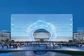 杭州新地标“云门”开工！设计遭网友调侃：像小时候的开裆裤？图片