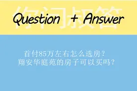 首付85万左右怎么选房？翔安华庭苑的房子可以买吗？图片