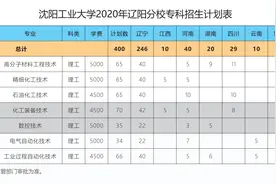 考生和家长必看！沈阳工业大学招生计划、历年分数全知道！图片