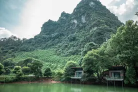 五一游玩英德峰林小镇，逛洞天仙境，坐热气球浪漫，泡药浴图片