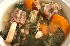 广东菜干猪骨汤图片