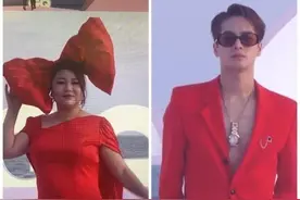 王嘉尔和杨天真这是要结婚了吗？看上去两人好喜庆图片