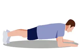 男性做平板支撑，坚持多久算达标？每次能撑4分钟，属于啥水平？图片