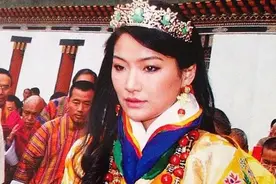 10年前，21岁藏族平民女孩嫁给不丹国王，成为“不丹王后”图片
