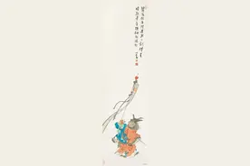 溥儒的神魔鬼怪类80幅绘画欣赏图片