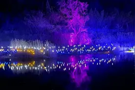 颜值爆表！夜晚的云台山竟然是这个样子的图片