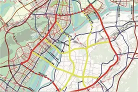南京五桥，双主城的“握手”图片