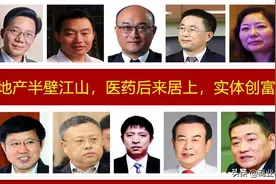重庆富豪榜前十：地产半壁江山，医药后来居上夺首富图片