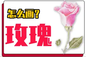【画画教程】零基础教你，画出彩铅玫瑰！（图文教程）图片