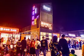 潍坊这条夜市街火了！自由时光魅力街区成为新晋网红打卡地图片