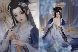 他为给国人争气毅然辞职，花1000小时把中国神话做成古风人偶图片