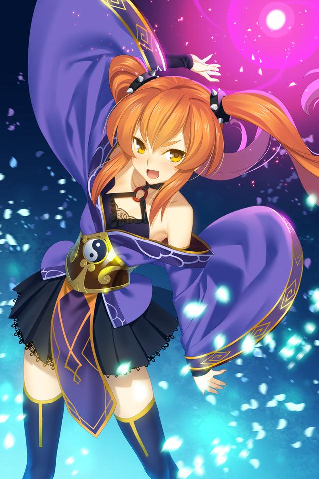 唯美国漫风格《三国罗曼史》游戏卡牌高清原画 女性版三国人物欣赏